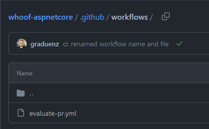 Everything in this folder is a workflow that will be run by GitHub Actions